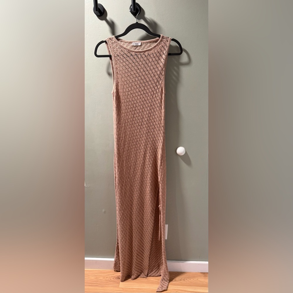 Crochet beach dress cover-up